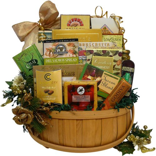 Art of Appreciation Gift Baskets Glad Tidings Christmas Holiday Gourmet Food Picnic Hamper