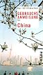 Gebrauchsanweisung f�r China