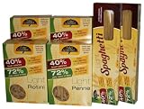 FiberGourmet Light Pasta Mini Sampler, 8-Ounce Boxes (Pack of 6)