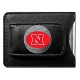 Nebraska Cornhuskers NCAA Basketball Card/Money Clip Holder (Leather)