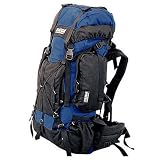 TAIGA International® Traverse Travel & Hiking Back Pack Backpack, Navy, Large