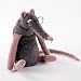 Plüschtier Lese Ratte Mr. Rupert - Bonus Collection von STEINER - Kuscheltier handgefertigt in Deutschland