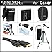 Essential Accessories Kit For Canon PowerShot SX260 HS, SX260HS SX280 HS, SX280HS, S120 Digital Camera Includes Extended Replacement (1200 maH) NB-6L Battery + AC/DC Travel Charger + Mini HDMI Cable + USB Reader + Deluxe Case + 50 Tripod w/Case + More