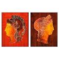 Roman Figureheads Group Wall Art Set of 2