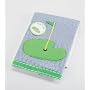 Mud Pie Country Club Baby Decorated Cotton Burp Cloth, Golf