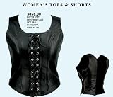 Women's Top Butter Soft with Front Lace Side zip & Back Lycra