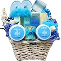 Art of Appreciation Gift Baskets All About Me Vanilla Spa Bath and Body Gift Set
