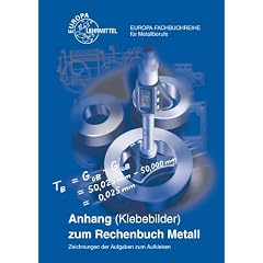 Rechenbuch Metall. Anhang. Klebebilder: Zeichnungen der Aufgaben zum Aufkleben