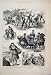 1883 IRISH DISTRESS SEA WEED FOOD CLARE CHILDREN SKETCH