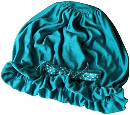 Silk Jersey Sleep Cap (Teal)