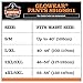 Ergodyne GloWear 8910 ANSI High Visibilty Orange Reflective Safety Pants, Large/ X-Large
