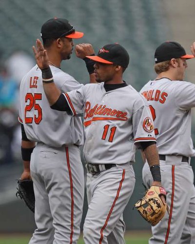 Robert Andino, Baltimore Orioles, 5/1/2011