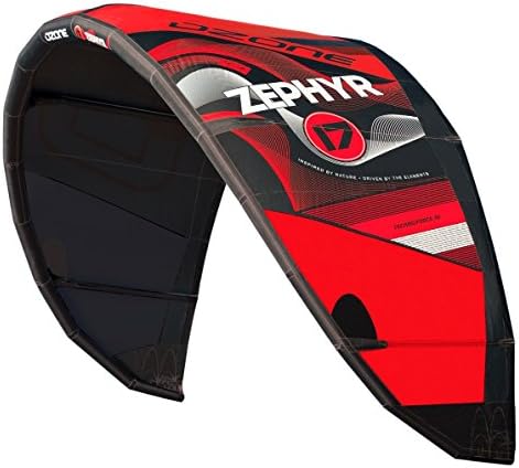 2016 Ozone Zephyr Lightwind 17m Kite Complete with Bar &amp; Lines (Red)