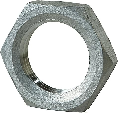 Trenton Pipe SS316-65904 Pipe Fitting, Class 150, Cast Stainless Steel Grade 316, Locknut, 1/2" NPT Female Threads