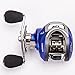 Entsport Saltwater Casting Reel Low Profile Baitcasting Fishing Reel 10+1 Ball Bearings Baitcast Reel Right/Left Handed Baitcaster Fishing Reel Baitcaster (Left Handed)
