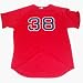 Curt Schilling Boston Red Sox Autographed Authentic MLB Baseball Jersey (Red) Signed On Back