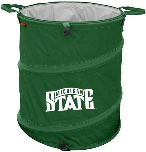 Michigan State Spartans NCAA Collapsible Trash Can by Logo Chair