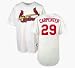 Chris Carpenter St. Louis Cardinals Authentic Home Jersey, With #29 (Size 56) from Majestic Athletic