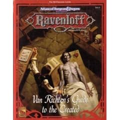 Van Richten's Guide to the Created (Advanced Dungeons & Dragons, 2nd Edition)