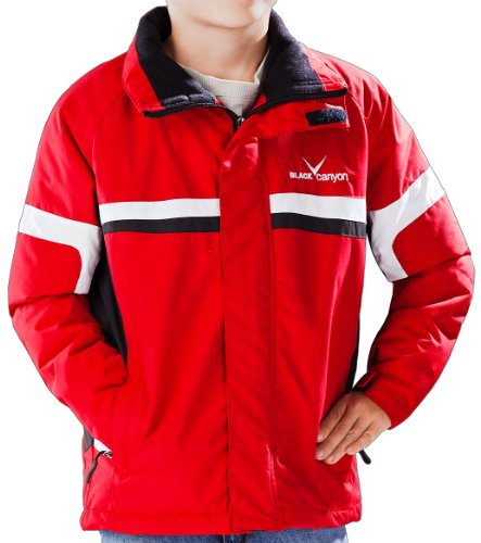 Black Canyon Kinder Skijacke, rot, 116, BC5033 Preisvergleich