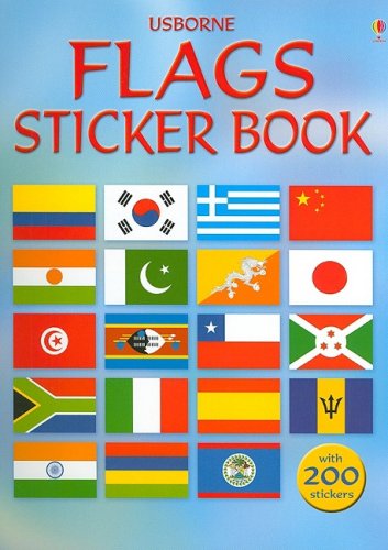 flags sticker book