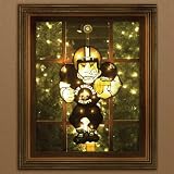 New Orleans Saints Window Light-Up Player