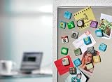 Produkt-Bild: Ein App f&uuml;r jede Gelegenheit - tolles 18-teiliges Magnet-Set - 18 Apps f&uuml;r ihren K&uuml;hlschrank oder Pinwand