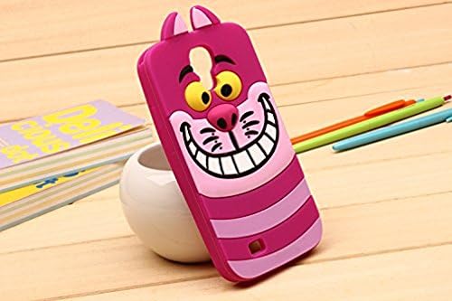 S4 Case, 3D Cute Classic Cartoon Tigger Sulley Cheshire Cat Soft Silicone Gel Case Back Cover For Samsung Galaxy S4 I9500 (Cheshire Cat)