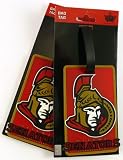 Ottawa Senators Two Pack Soft Laser Bag Tag