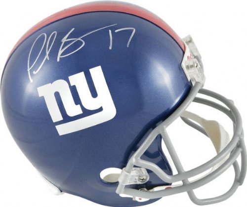 Plaxico Burress Autographed Helmet | Details: New York Giants, Riddell Replica Helmet