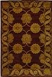 Safavieh Heritage HG314B Maroon 5' x 8' Handmade Wool Area Rug