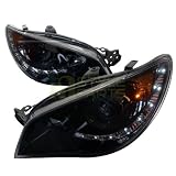 06-07 Subaru Impreza Smoked Led Projector Headlight by Instyleparts