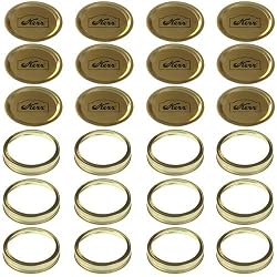 Jarden 00087 12 Count Wide Mouth Canning Jar Caps