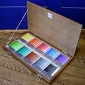 Holbein 50 Assorted Colors (Wooden Box)