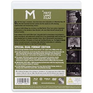 M [Blu-ray] [Import anglais]