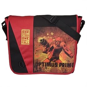 Transformers Prime Control Messenger Bag - Red