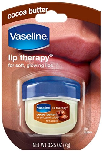 Vaseline Lip Therapy Cocoa Butter, .25 oz
