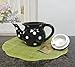 Viva Collection, BLACK, Polka Dot Teapot 6
