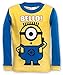 Boys Double Sided Minion Pajama Sizes 4-10