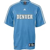 adidas Denver Nuggets Authentic Short Sleeve Shooting Shirt