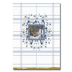 French Tea Garden - 5" x 7" Pop Up Greeting Card