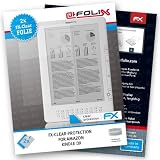 atFoliX Displayschutzfolie f�r Amazon Kindle DX (2 St�ck) - FX-Clear: Displayschutz Folie kristallklar! H�chste Qualit�t - Made in Germany!von "Displayschutz@FoliX"