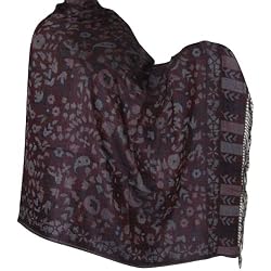 Shawls and Wraps Jamawar Wool Accessory 80 x 40 inches