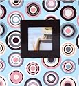 Pinnacle Frames and Accents MAG 100 Damask Album, Black/White