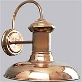 Progress Lighting Brookside Copper One-Light Outdoor Wall Lantern