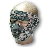 Airsoft Face Mask Neoprene ACU Reversable MASK-E-ACU by Global Vision