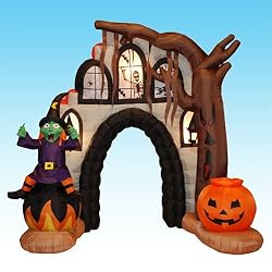 halloween inflatable haunted house