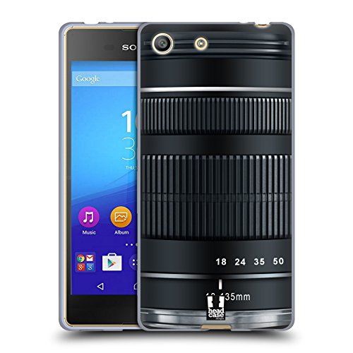 Head Case Designs Pixel Camera Lens Soft Gel Case for Sony Xperia M5 / M5 Dual