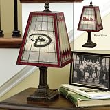 Arizona Diamondbacks Memory Company Art Glass Table Lamp MLB Baseball Fan Shop Sports Team Merchandise