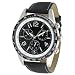 GP Designs Men's Chronograph-style Genuine Leather Watch